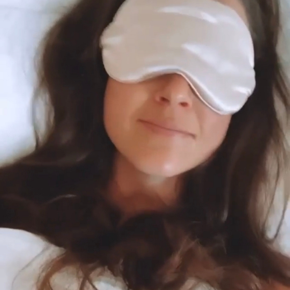 100% Pure Mulberry Silk Sleep Mask - Turquoise