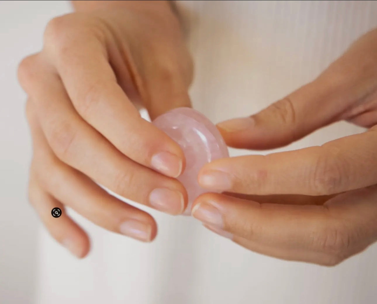 Rose Quartz Meditation Stones
