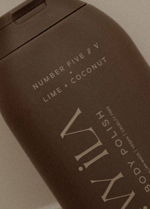 NUMBER FIVE // V | LIME + COCONUT BODY POLISH